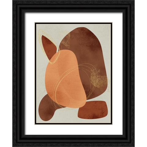 Rotating Sorrow Black Ornate Wood Framed Art Print with Double Matting by Prime, Marcus