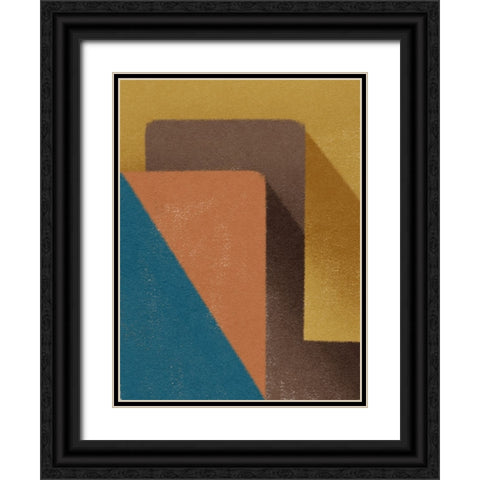 Modern Self Structure Black Ornate Wood Framed Art Print with Double Matting by Prime, Marcus