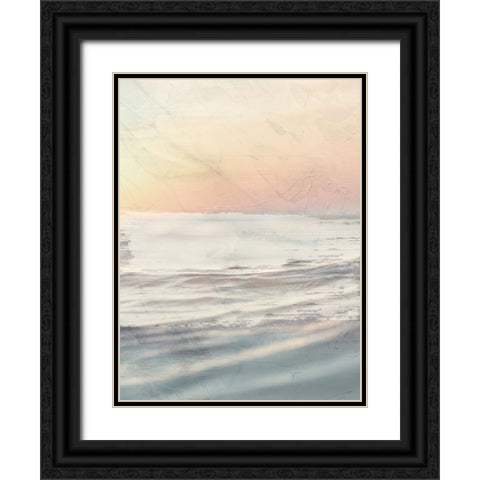 Ocean Flared 2 V2 Black Ornate Wood Framed Art Print with Double Matting by Prime, Marcus