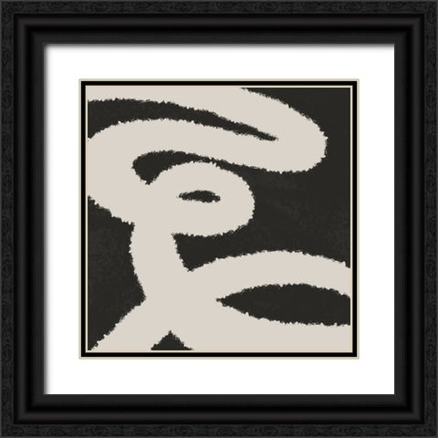 Reclining Shade 2 Black Ornate Wood Framed Art Print with Double Matting by Prime, Marcus