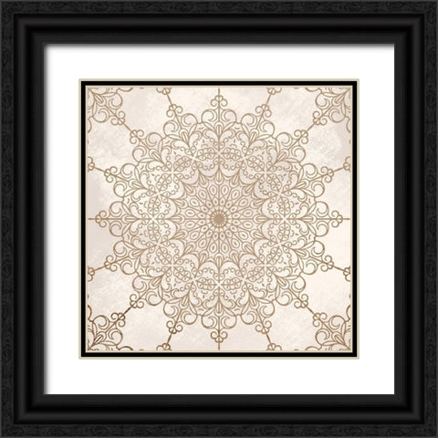 Fragmented Mind  1 Black Ornate Wood Framed Art Print with Double Matting by Prime, Marcus