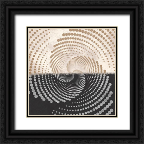 Articulated Surface Black Ornate Wood Framed Art Print with Double Matting by Prime, Marcus