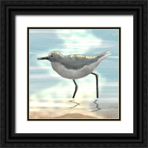 Dawning Friends 1 Black Ornate Wood Framed Art Print with Double Matting by Prime, Marcus