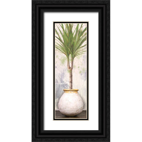 White Olive Black Ornate Wood Framed Art Print with Double Matting by Miller, Savannah