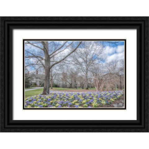 Overdue Wonder Black Ornate Wood Framed Art Print with Double Matting by DeLuca, Pat