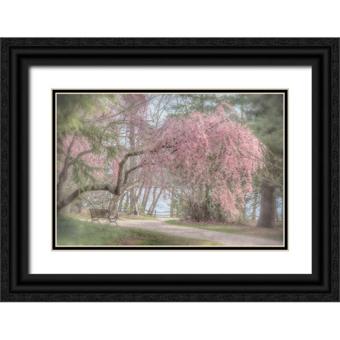 Merciful Integrity Black Ornate Wood Framed Art Print with Double Matting by DeLuca, Pat