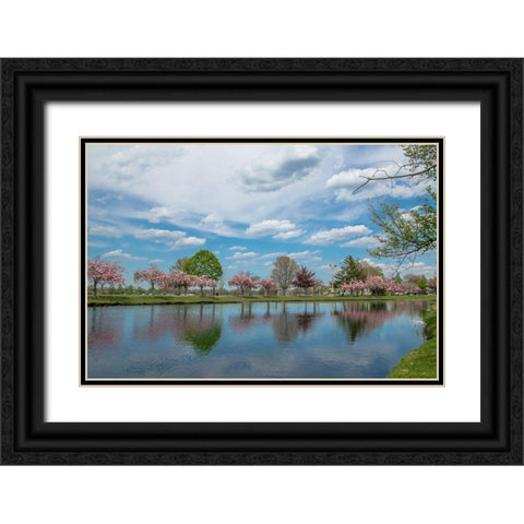 Infinite Future Black Ornate Wood Framed Art Print with Double Matting by DeLuca, Pat