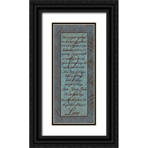 . Black Ornate Wood Framed Art Print with Double Matting by Haynes, Smith