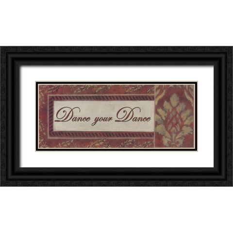 . Black Ornate Wood Framed Art Print with Double Matting by Haynes, Smith