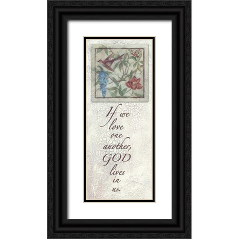 . Black Ornate Wood Framed Art Print with Double Matting by Haynes, Smith