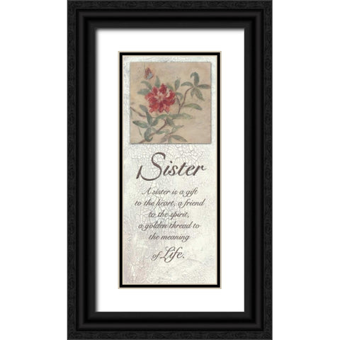. Black Ornate Wood Framed Art Print with Double Matting by Haynes, Smith