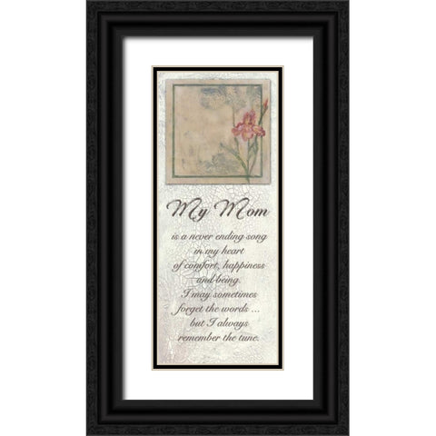. Black Ornate Wood Framed Art Print with Double Matting by Haynes, Smith