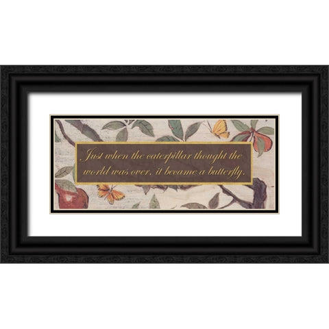 . Black Ornate Wood Framed Art Print with Double Matting by Haynes, Smith