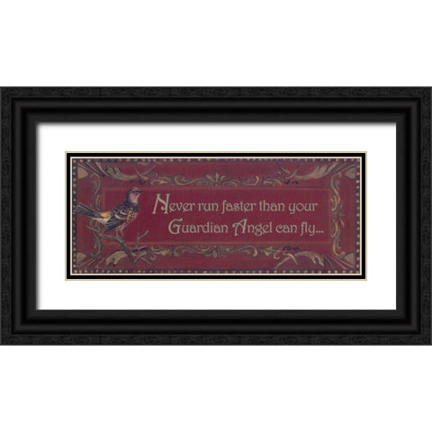 . Black Ornate Wood Framed Art Print with Double Matting by Haynes, Smith