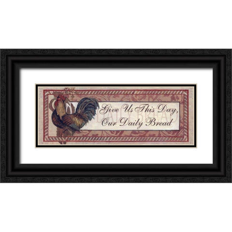 . Black Ornate Wood Framed Art Print with Double Matting by Haynes, Smith