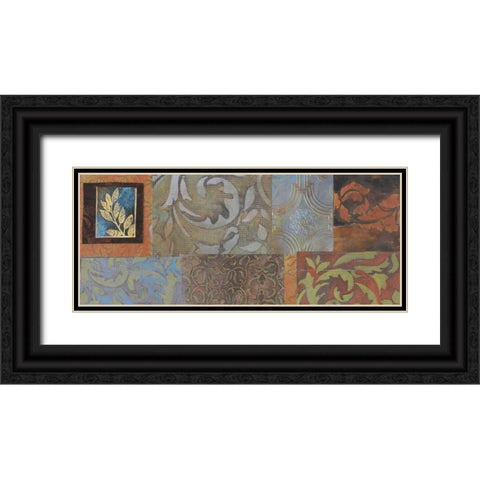 . Black Ornate Wood Framed Art Print with Double Matting by Haynes, Smith