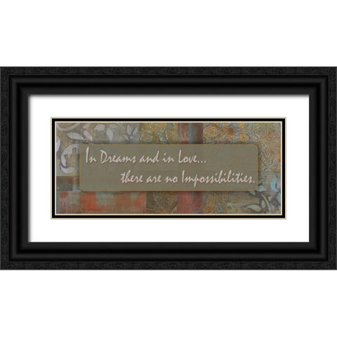 . Black Ornate Wood Framed Art Print with Double Matting by Haynes, Smith