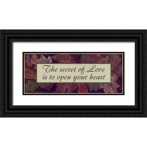 . Black Ornate Wood Framed Art Print with Double Matting by Haynes, Smith