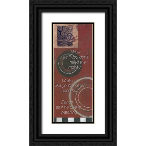 . Black Ornate Wood Framed Art Print with Double Matting by Haynes, Smith