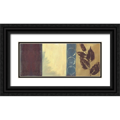 . Black Ornate Wood Framed Art Print with Double Matting by Haynes, Smith