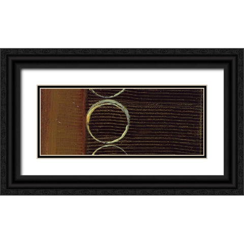. Black Ornate Wood Framed Art Print with Double Matting by Haynes, Smith