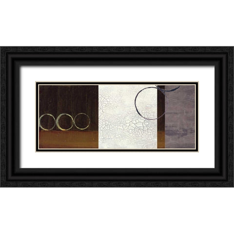 . Black Ornate Wood Framed Art Print with Double Matting by Haynes, Smith