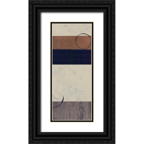 . Black Ornate Wood Framed Art Print with Double Matting by Haynes, Smith