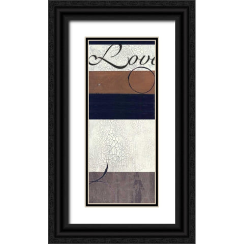. Black Ornate Wood Framed Art Print with Double Matting by Haynes, Smith