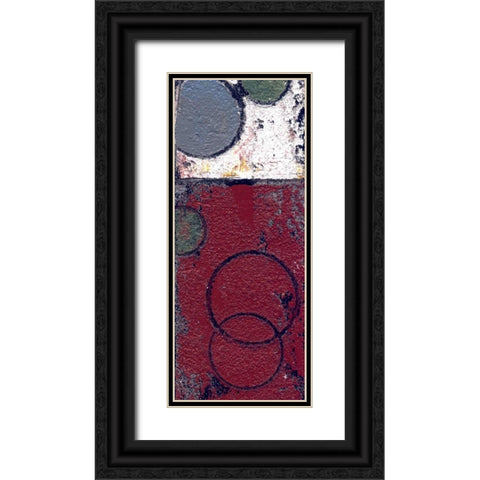 . Black Ornate Wood Framed Art Print with Double Matting by Haynes, Smith