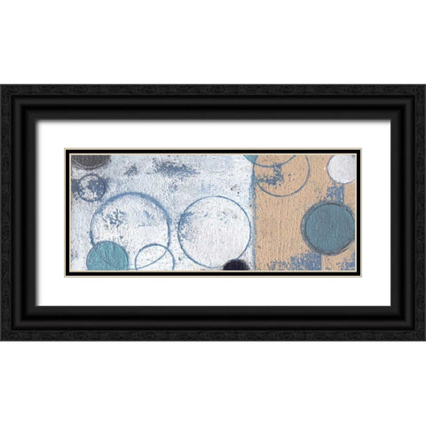 . Black Ornate Wood Framed Art Print with Double Matting by Haynes, Smith