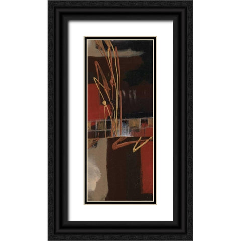 . Black Ornate Wood Framed Art Print with Double Matting by Haynes, Smith