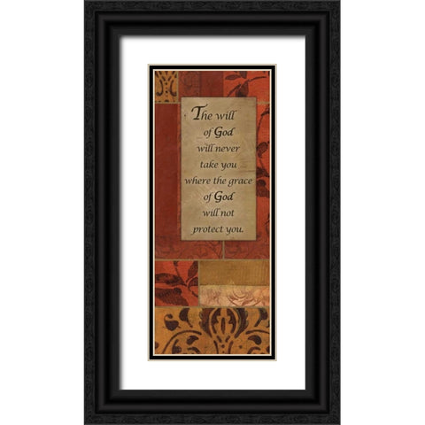 . Black Ornate Wood Framed Art Print with Double Matting by Haynes, Smith