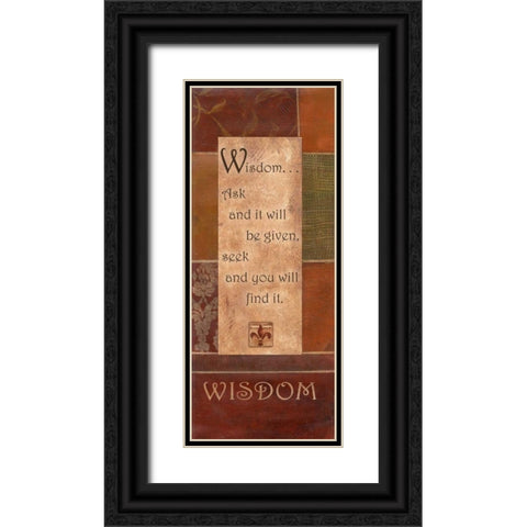 . Black Ornate Wood Framed Art Print with Double Matting by Haynes, Smith