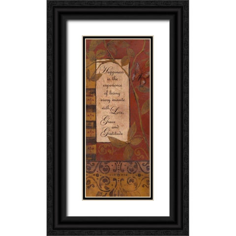 . Black Ornate Wood Framed Art Print with Double Matting by Haynes, Smith