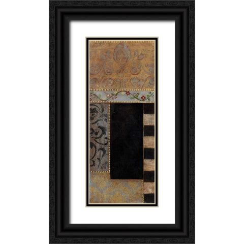 . Black Ornate Wood Framed Art Print with Double Matting by Haynes, Smith