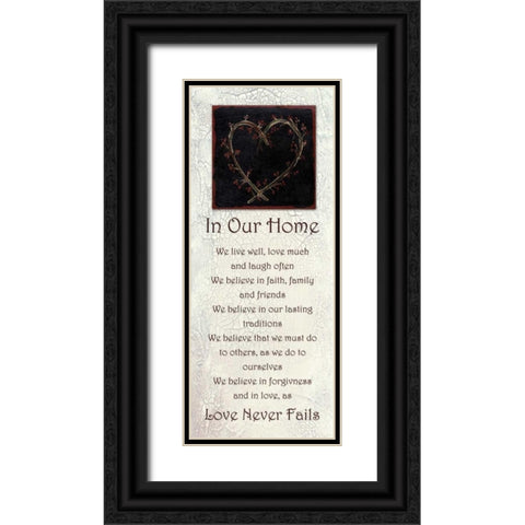 . Black Ornate Wood Framed Art Print with Double Matting by Haynes, Smith