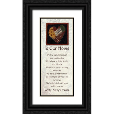. Black Ornate Wood Framed Art Print with Double Matting by Haynes, Smith