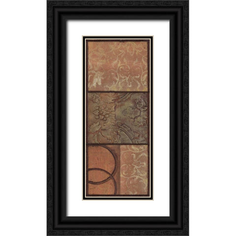 . Black Ornate Wood Framed Art Print with Double Matting by Haynes, Smith