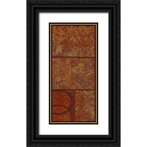 . Black Ornate Wood Framed Art Print with Double Matting by Haynes, Smith