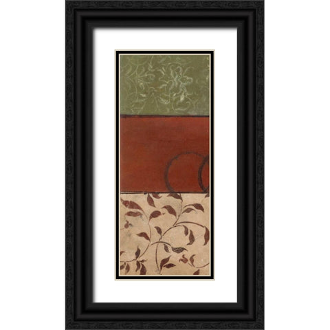 . Black Ornate Wood Framed Art Print with Double Matting by Haynes, Smith