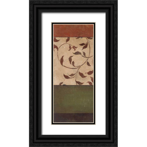 . Black Ornate Wood Framed Art Print with Double Matting by Haynes, Smith