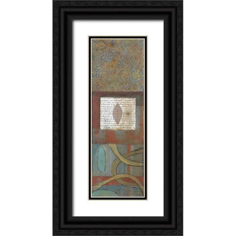 . Black Ornate Wood Framed Art Print with Double Matting by Haynes, Smith