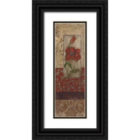 . Black Ornate Wood Framed Art Print with Double Matting by Haynes, Smith