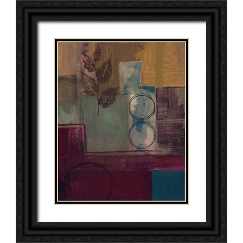 . Black Ornate Wood Framed Art Print with Double Matting by Haynes, Smith