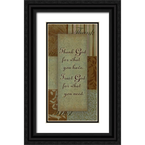 . Black Ornate Wood Framed Art Print with Double Matting by Haynes, Smith