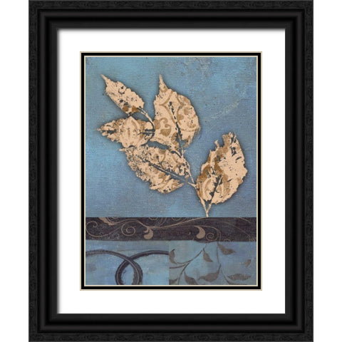 . Black Ornate Wood Framed Art Print with Double Matting by Haynes, Smith