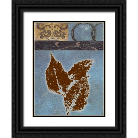 . Black Ornate Wood Framed Art Print with Double Matting by Haynes, Smith