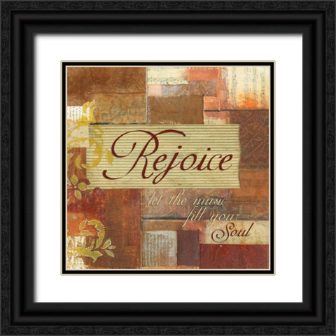 . Black Ornate Wood Framed Art Print with Double Matting by Haynes, Smith