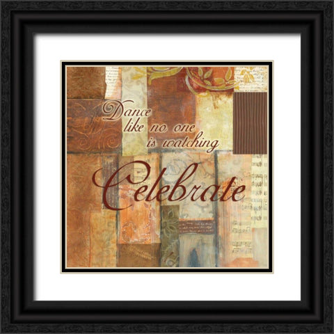 . Black Ornate Wood Framed Art Print with Double Matting by Haynes, Smith