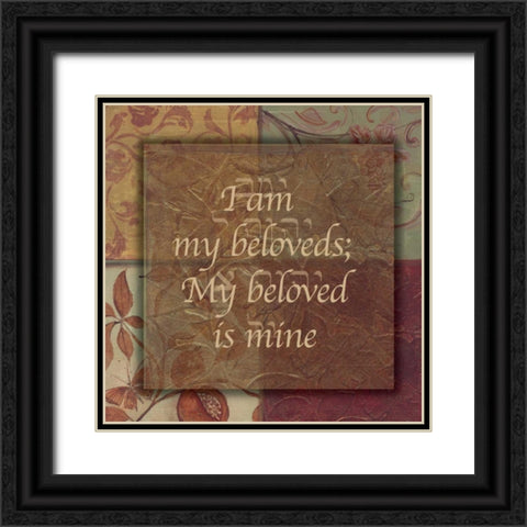 . Black Ornate Wood Framed Art Print with Double Matting by Haynes, Smith